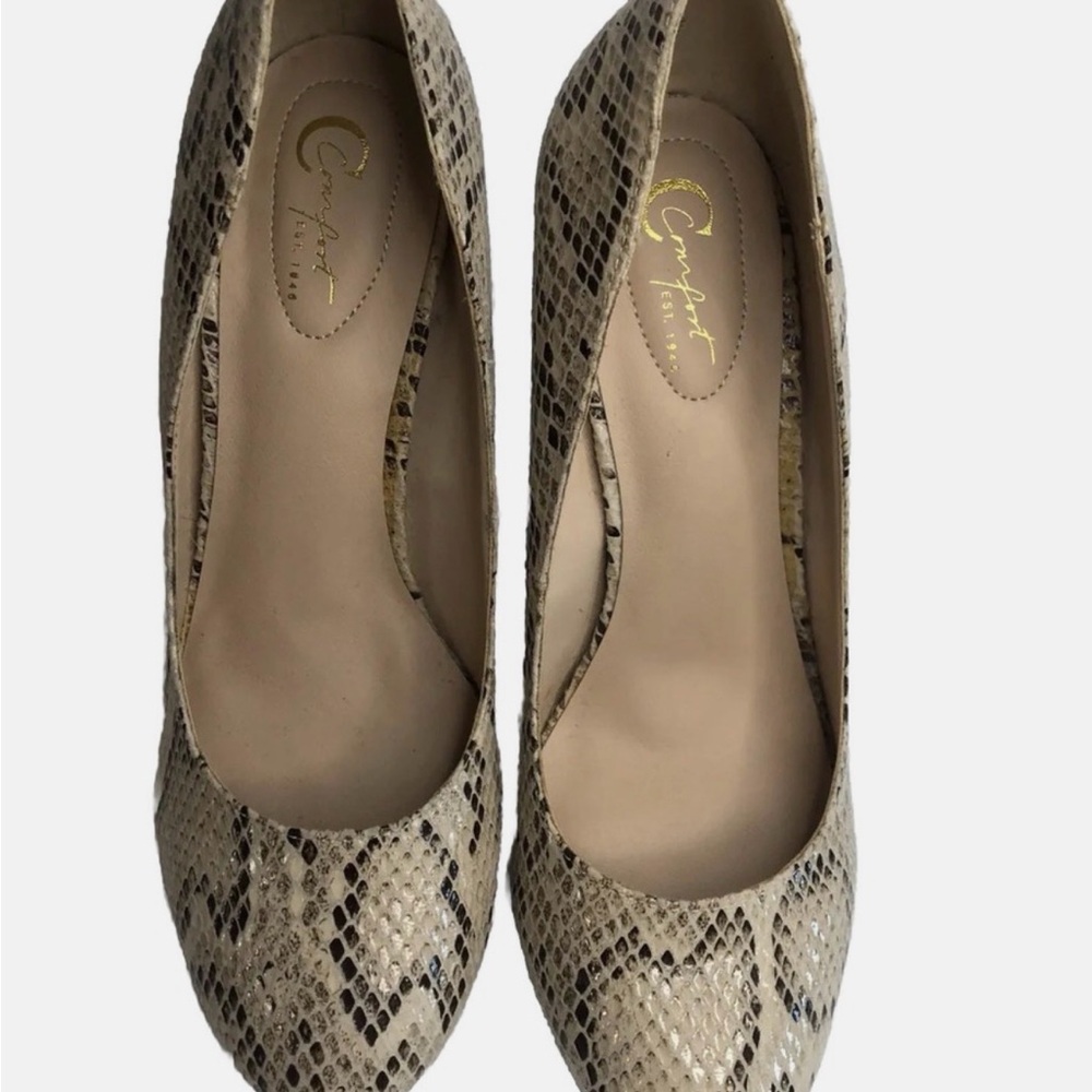 Snake Skin Heels - Picture 4 of 7